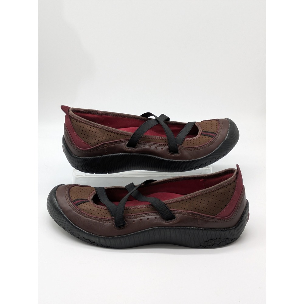 Privo by Clarks Womens 8.5 M Brown Leather Mary Jane Comfort Shoes 76725